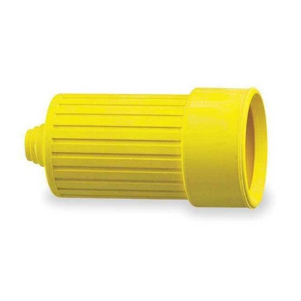 Hubbell Wiring Device-Kellems WP Boot,Ylw,15/20A,For Lcking Plg/Cnnct HBL60CM18