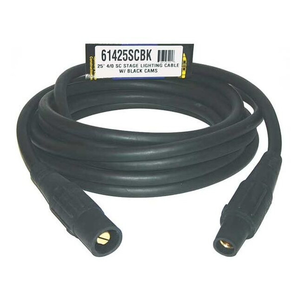 Southwire Cam Lock Extension Cord,400A,CL40FBK,4/0 61425SCBK