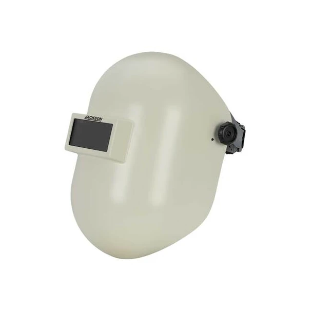 Jackson Safety Welding Helmet,Ratchet,Fiberglass,White 14321
