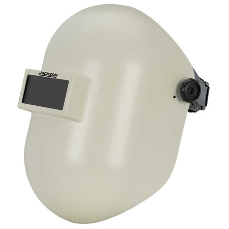 Jackson Safety Welding Helmet,Ratchet,Fiberglass,White 14321