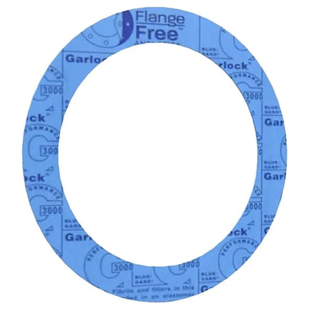 Garlock Ring Flange Gasket,Blue,6 in Pipe Size 3000RG-0300-125-0600