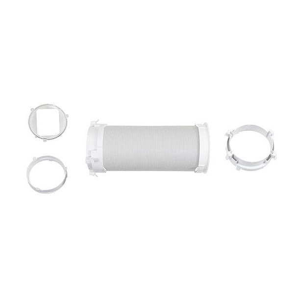 Dayton Exhaust Hose Assembly, 2-3/16 in H, Plastic 60NK85