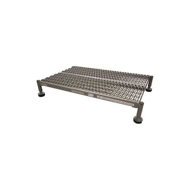 Cotterman Work Platform,1 Step,Steel,10In. H. 1AWP1924A3 A10-15 B8 C1