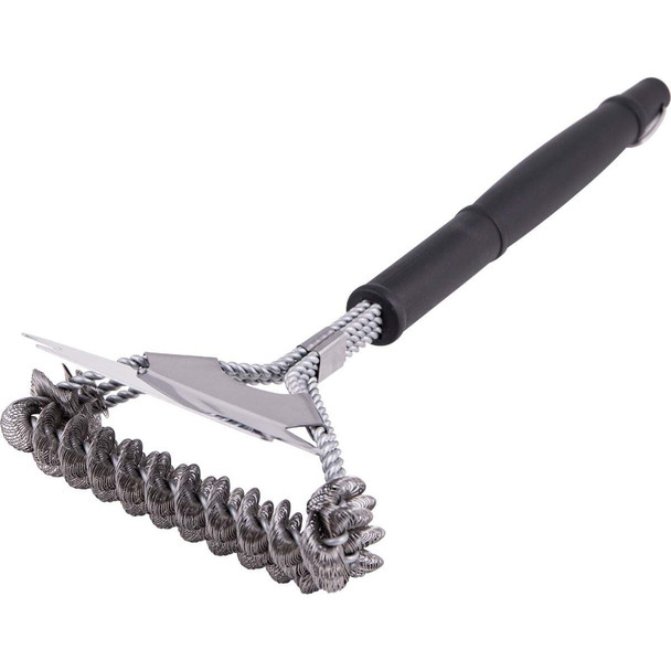 GrillPro Triple Coil Wide Head Brush 77633