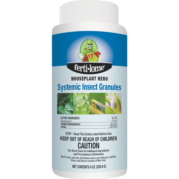 Ferti-lome Houseplant Hero 8 Oz. Systemic Insect Granules 18041