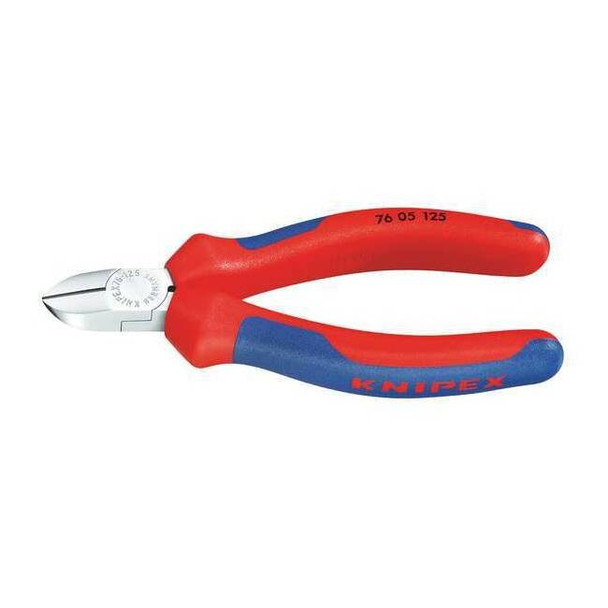 5 in 76 Diagonal Cutting Plier Standard Cut Oval Nose Uninsulated