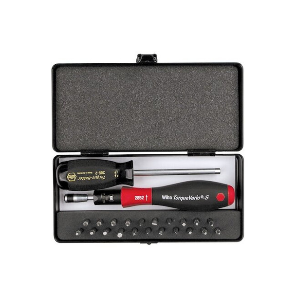 Wiha TorqueVario-S Micro Bit 24 Pc. Set 28593