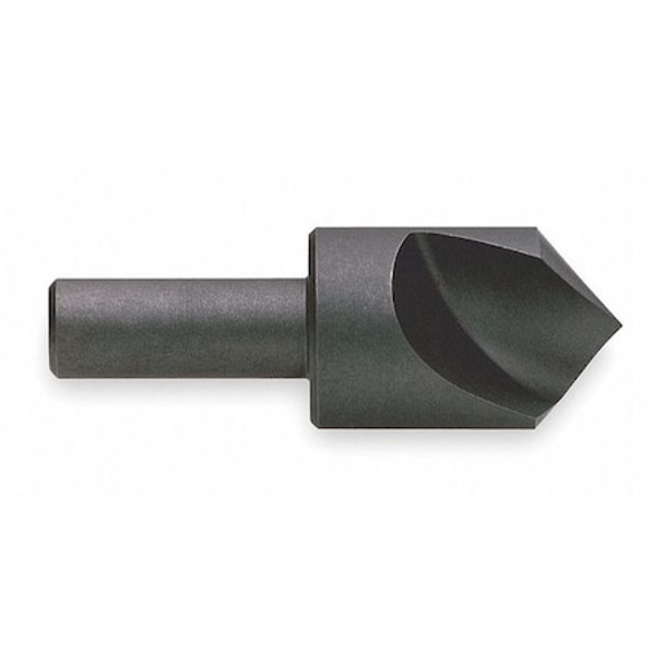 Keo Countersink,1 FL,120 Deg,1/4,Cobalt,TiN 55462-TiN