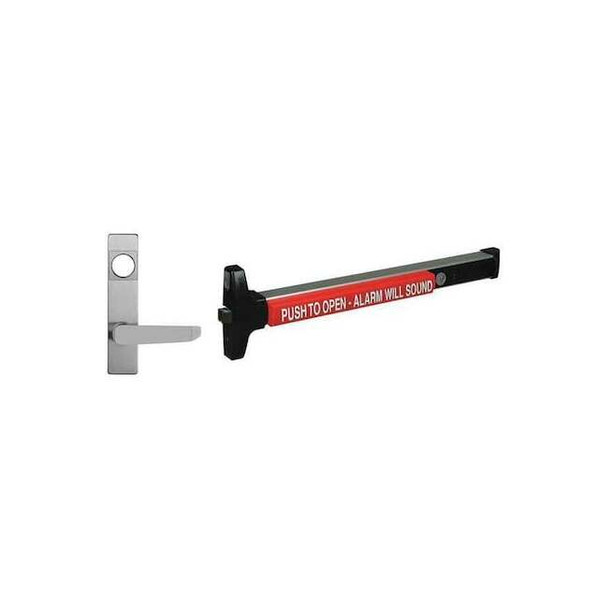 Detex Rim,Exit Device,Satin Aluminum V4008BN EB CD 628 99 36