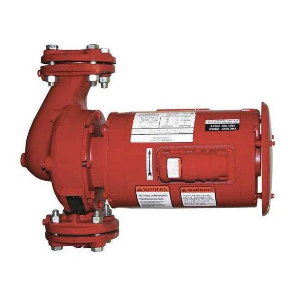 Hydronic Circulating Pump, 1 hp, 115V/208V-230V, 1 Phase, Flange Connection