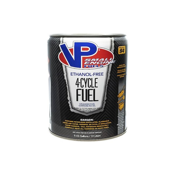 Vp Racing Fuels Small Engine Fuel, 4 Cycle, 5 gal. 6202