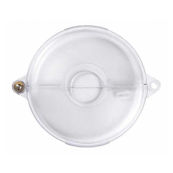 Brady Gate Valve Lockout,Clear,2-3/16" H 145583