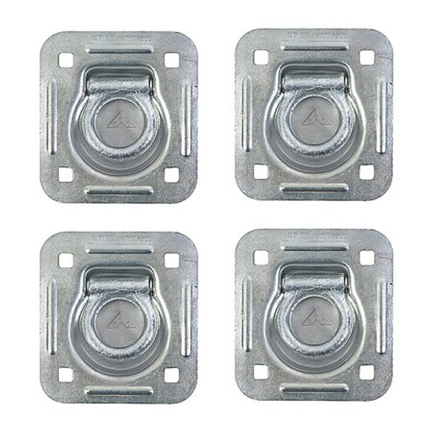 Buyers Products Anchor Ring,Iron,Round,PK4 B801A4