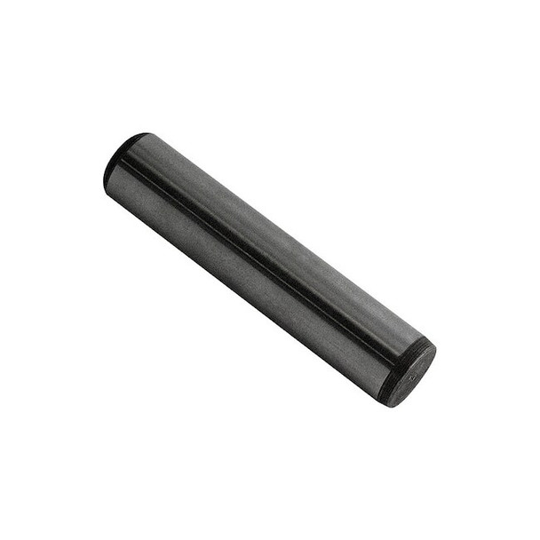 Standard Dowel Pin, 1/8 in Nominal Dia, 1 in L, Steel, 50 PK