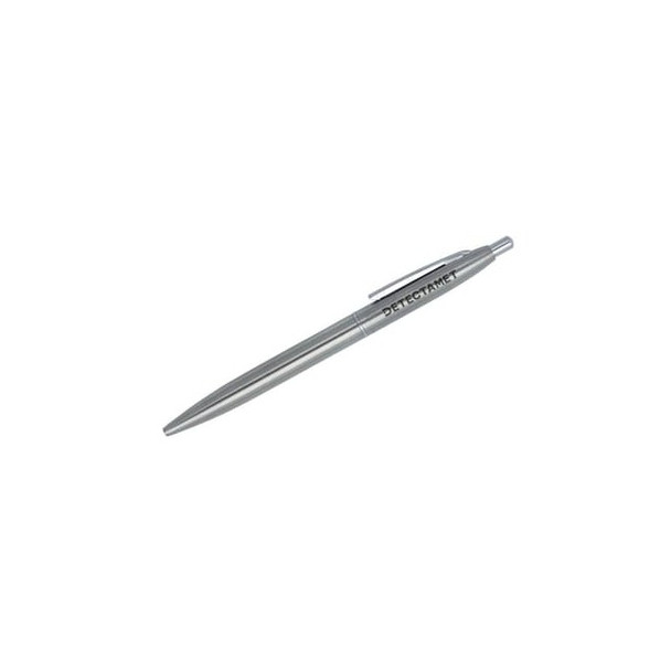 Detectamet Metal Detectable Stainless Steel Pen,Black Gel Ink,Pk10 114S-A05-I22