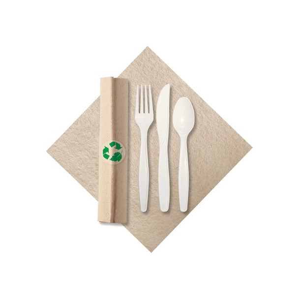 Hoffmaster Rolled Linen Dinner Napkin/Cutlery,PK50 119993