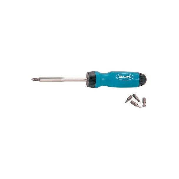 Williams Williams Ratcheting Multi-Bit Screwdriver WRS-1
