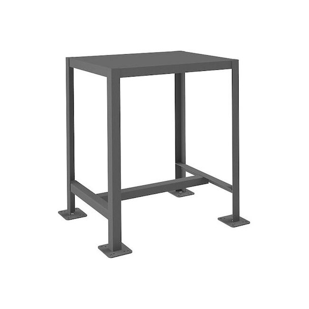 Medium Duty Machine Tables, Steel, 24" W, 30" Height, 2000 lb., Straight