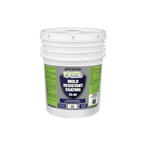 Enviroshield ES-90 Mold Resistant Coating, White, 5 Gallon ES905