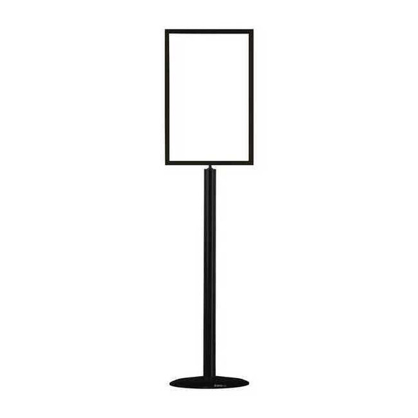 Manufacturer Varies Sign Holder,14In x 22In Frame,Black 1310U-33-1422HD-V