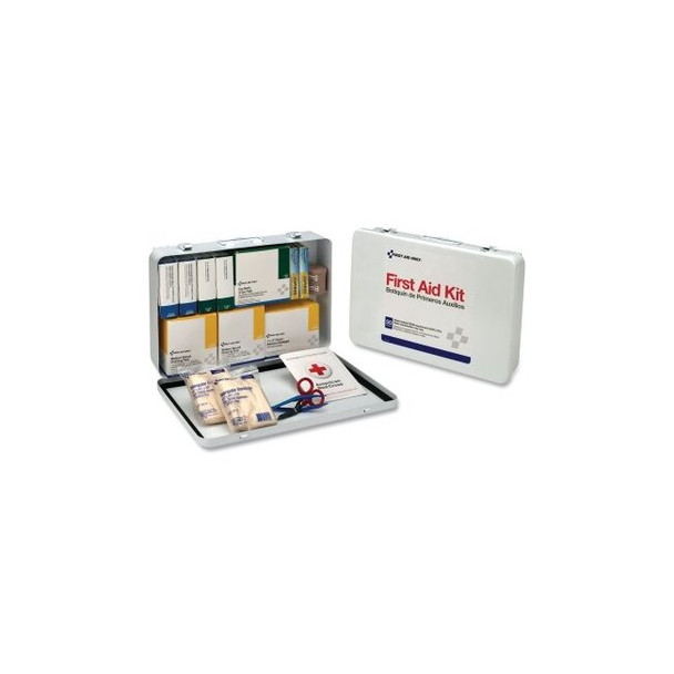 50 Person Industrial First Aid Kits, Weatherproof Steel Case
