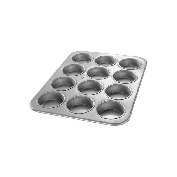 Chicago Metallic Jumbo Muffin Pan,12 Moulds 43515