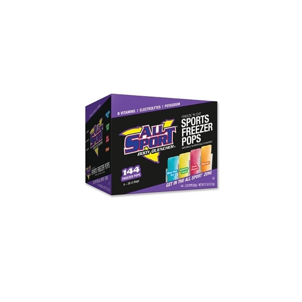 Freezer Pops, Regular, 3 oz, Tube, Assorted Flavors