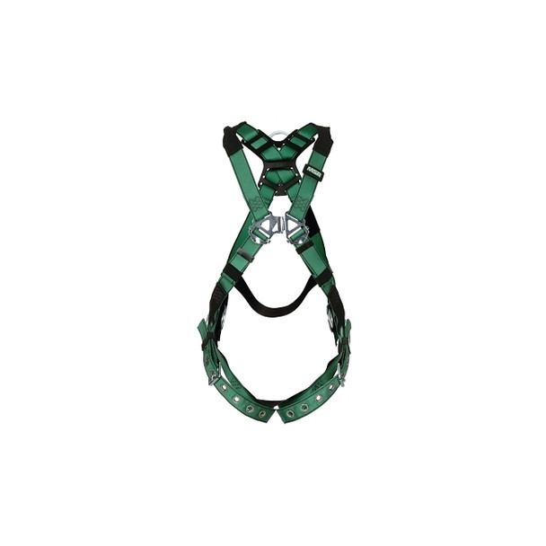 V-FORM™ Full-Body Harness, Back/Hips D-Rings, X-Large, RaceFORM™ Chest/Tongue Leg Buckles
