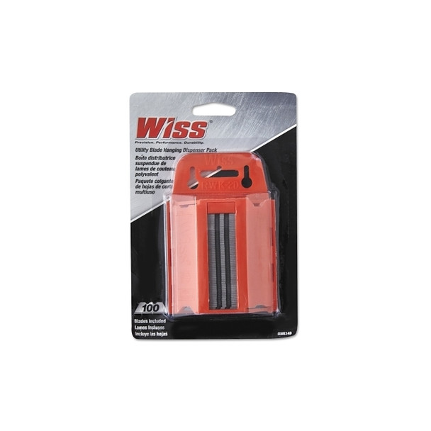 Replacement Utility Knife Blade, 4-1/2 in, Steel
