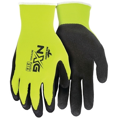 NXG® Work Glove, X-Large, Hi-Vis Yellow/Black