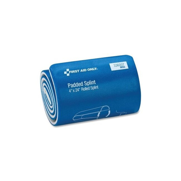 Padded Splint, 4 in x 24 in, Aluminum/Foam