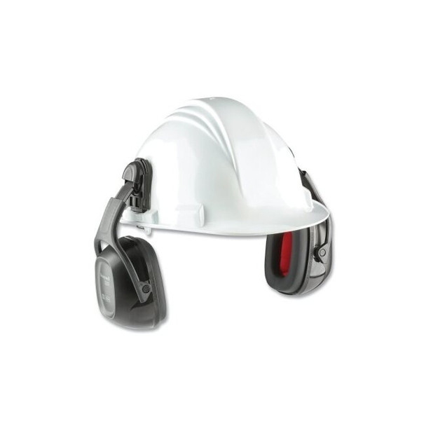 VeriShield™ 100 Series Passive Earmuffs, 27 dB, Black, Hard Hat, VS130DH Pack of 10