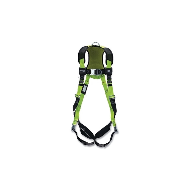 H500 Industry Comfort Full Body Harness, Back D-Ring, QC, 2X-large