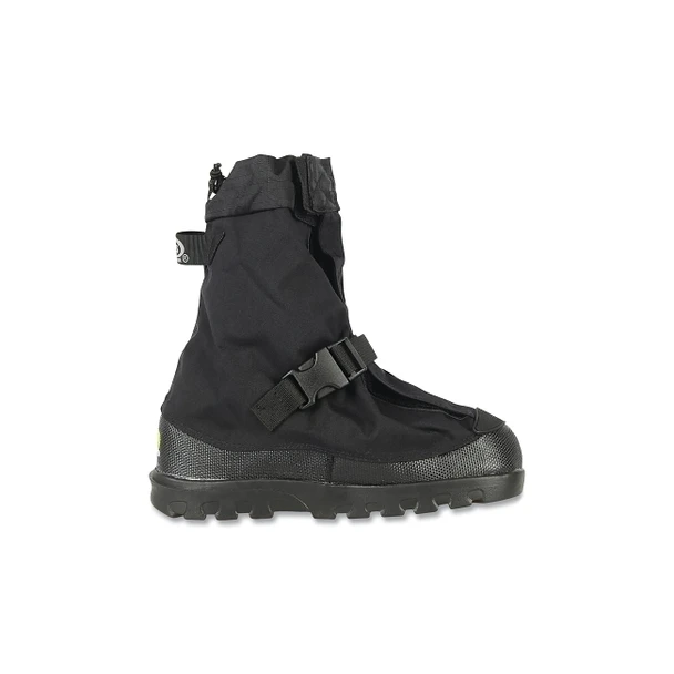 Voyager™ Mid Overshoes, Size Medium, 11 in H, Rubber, Nylon, Black