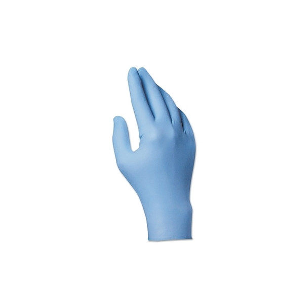 Dexi-Task Disposable Powder Free Nitrile Gloves, 5 mil, Medium, Blue Pack of 1000