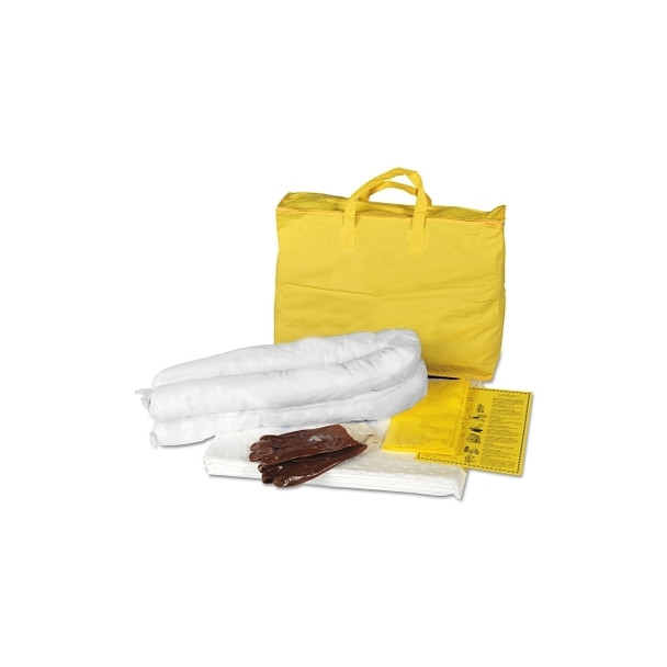 Economy Oil Only Portable Spill Kit, 3 gal Absorbency