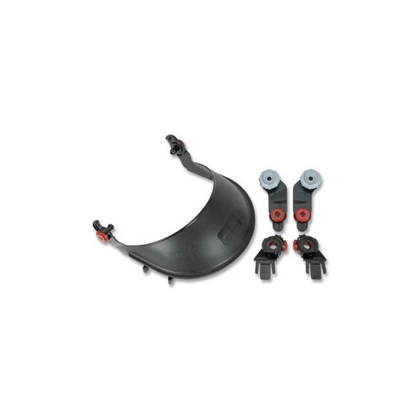HHIS Climbing Hard Hat Master Kit, Black/Red