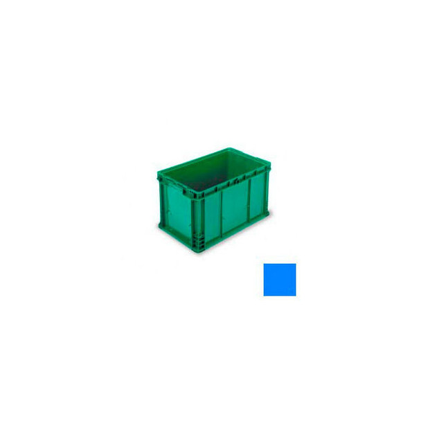 ORBIS Stakpak Modular Straight Wall Container 24""L x 15""W x 14-1/2""H Blue Pol