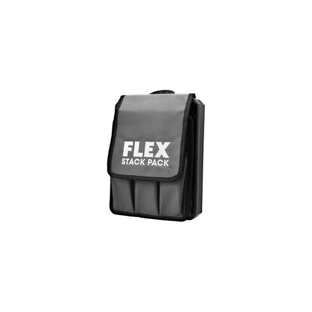 FLEX Stack Pack Hand Tool Organizer Pouch 8-1/16""L x 2-3/8""W x 10-5/8""H Gray