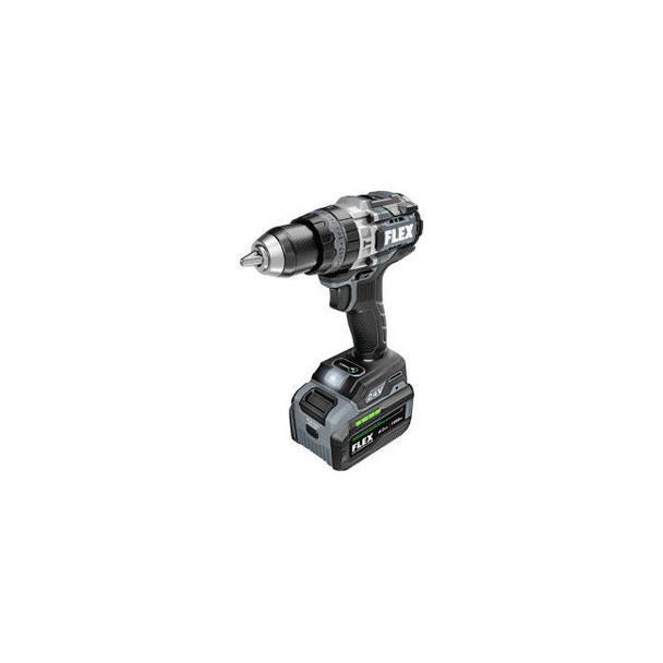 Flex 1 to 2"" Hammer Drill Driver w/ Turbo Mode Stacked-Lithium Kit 2 Speed 24V