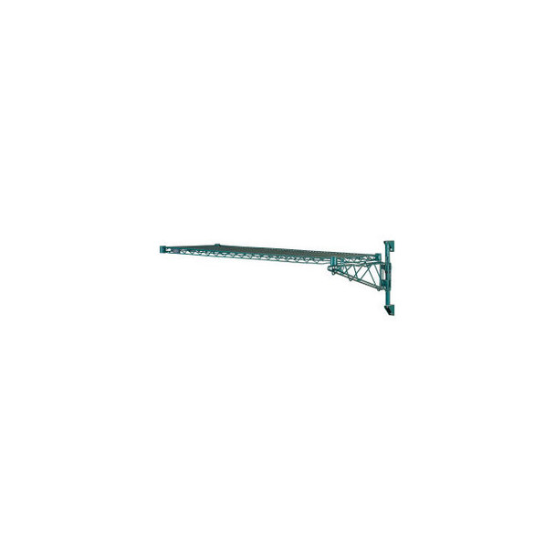 Nexel Poly-Green Adjustable Wall Mount Wire Shelving 1 Shelf Add On 54""Wx18""Dx