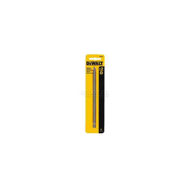 DeWalt #2 Phillips Power Bit DW2062 6"" Bit Length 1/PK