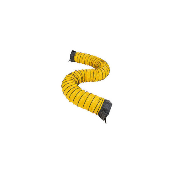 Global Industrial Indoor/Outdoor Flexible Duct 20""Dia. x 25'L Yellow