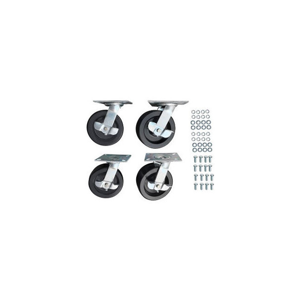 Replacement Caster Kit for Global Industrial Gantry Cranes Set of 4