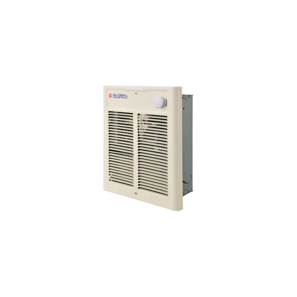 Global Industrial Fan Forced Wall Heater Shaded Pole Motor 2000W 208/240V