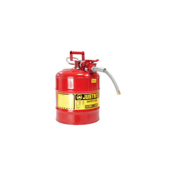 Justrite Type II Safety Can - 5 Gallon with 5/8"" Hose 7250120
