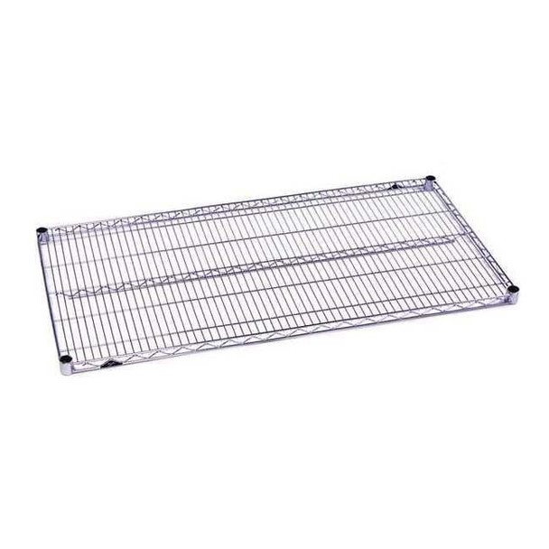 Metro Wire Shelf,24x24in,LdCap 800lb,PK4 2424BR-4