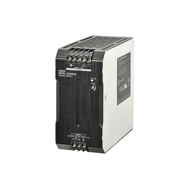 Switching Power Supply, 100/240V AC, 24V DC, 240 W, 10 A, Bracket