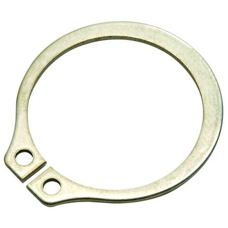 External Retaining Ring, Stainless Steel, Plain Finish