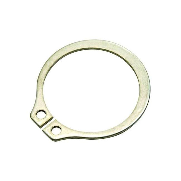 External Retaining Ring, Stainless Steel, Plain Finish